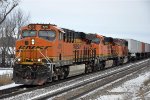 Intermodal rolls east